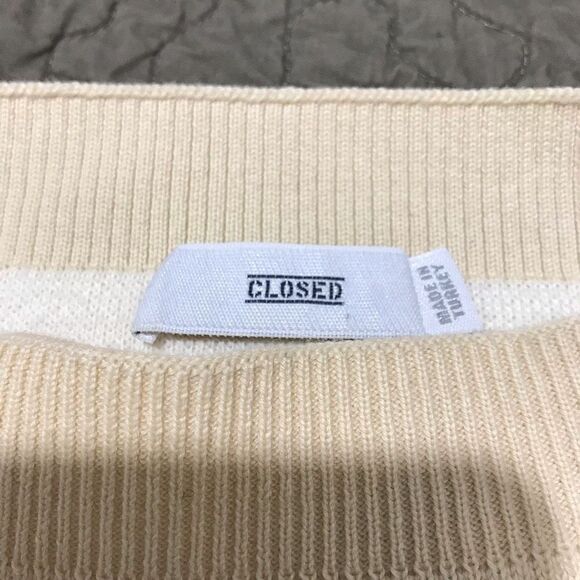 Closed Crewneck Shoulder drop knit sweater size L￼..S85 - Picture 4 of 8